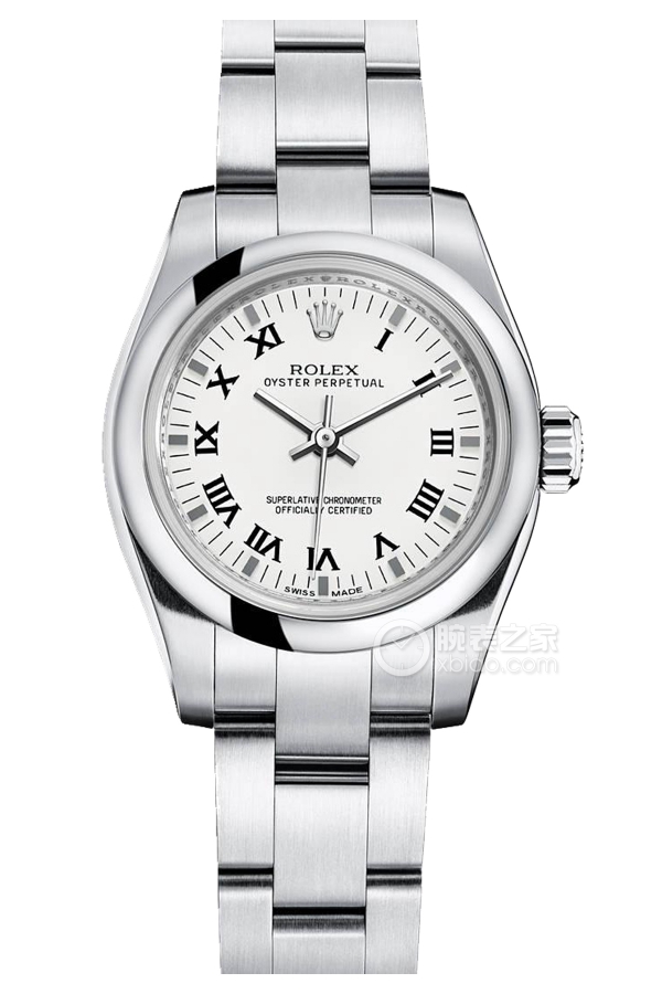 Rolex OYSTER PERPETUAL 176200 Roman Numeral Indice White Dial