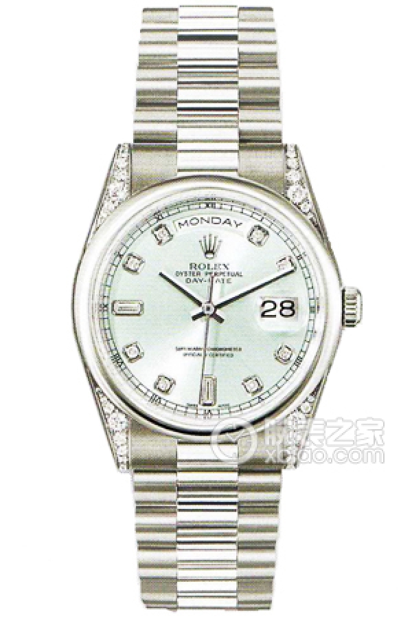 Rolex DAY-DATE 118296-83206 Silver Dial