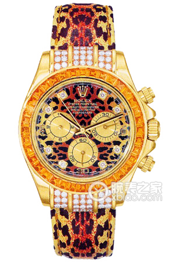 Rolex COSMOGRAPH DAYTONA 116598 SACO Leopard Print