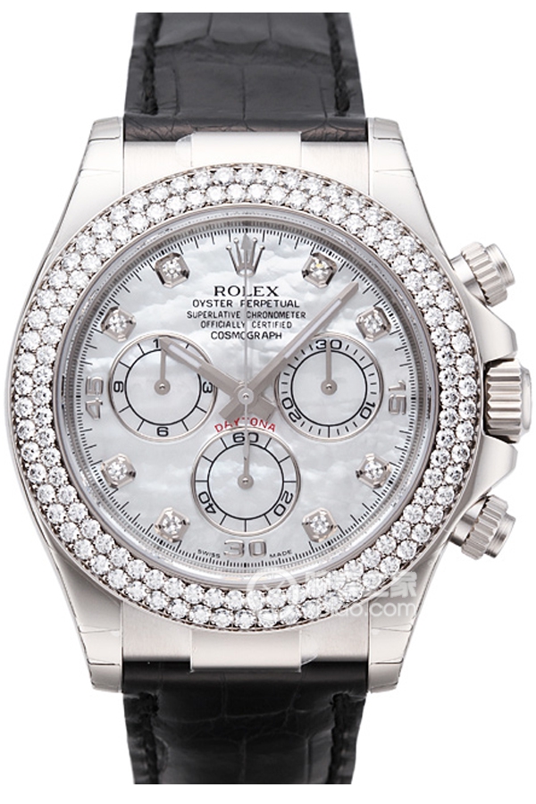 Rolex COSMOGRAPH DAYTONA 116589 RBR Mother of Pearl with 8 Diamonds
