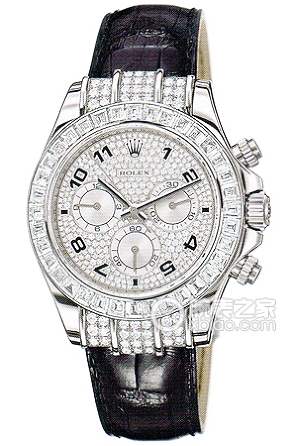 Rolex COSMOGRAPH DAYTONA 116599 tbr Paved with Diamonds and Black Enamel Arabic Numerals
