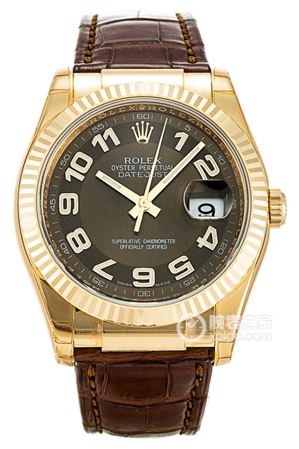 Rolex DATEJUST 116138 Brown Dial