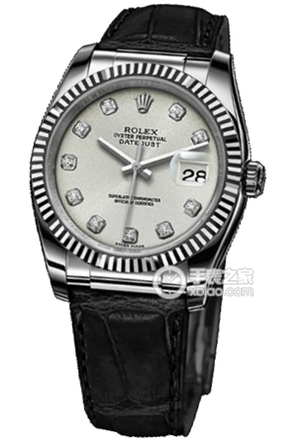 Rolex DATEJUST 116139 Silver Dialwith Diamonds