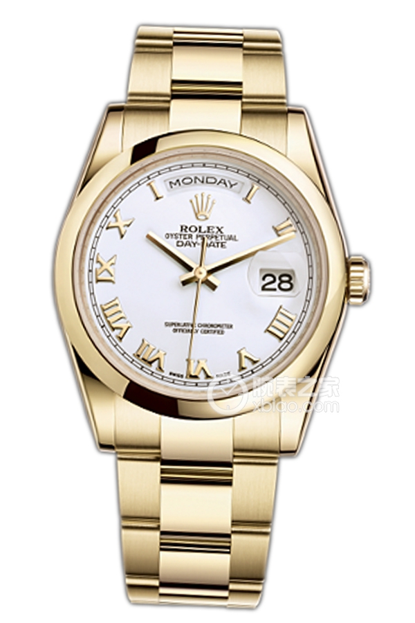 Rolex DAY-DATE 118208-73208White Dial