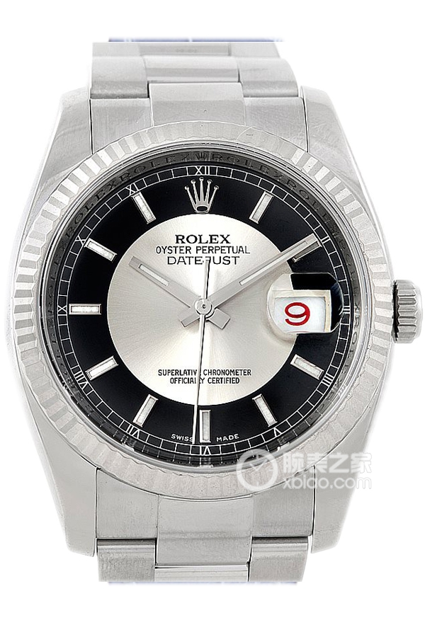 Rolex DATEJUST 116234 Silver and Black Dial