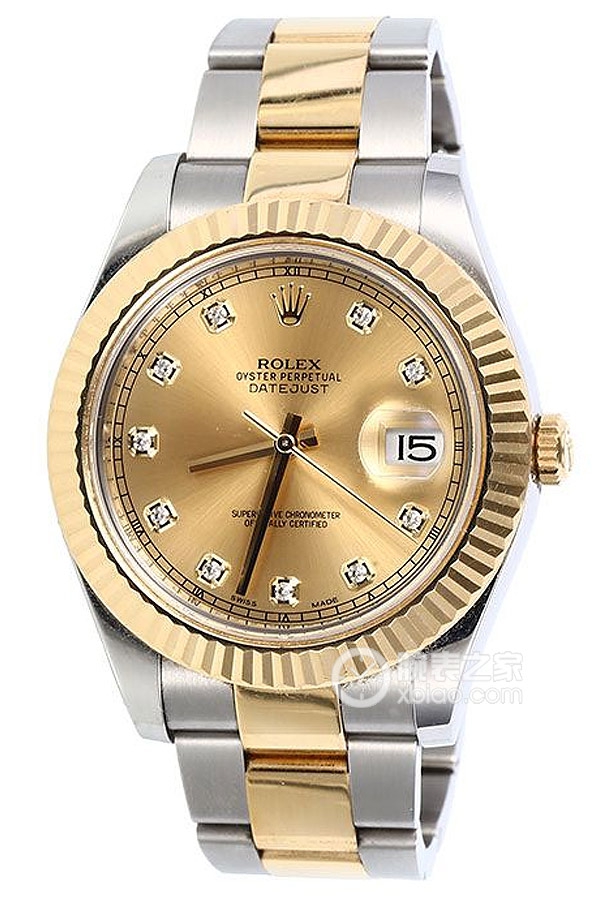 Rolex DATEJUST 116333-72213 GChampagne Dialwith Diamonds