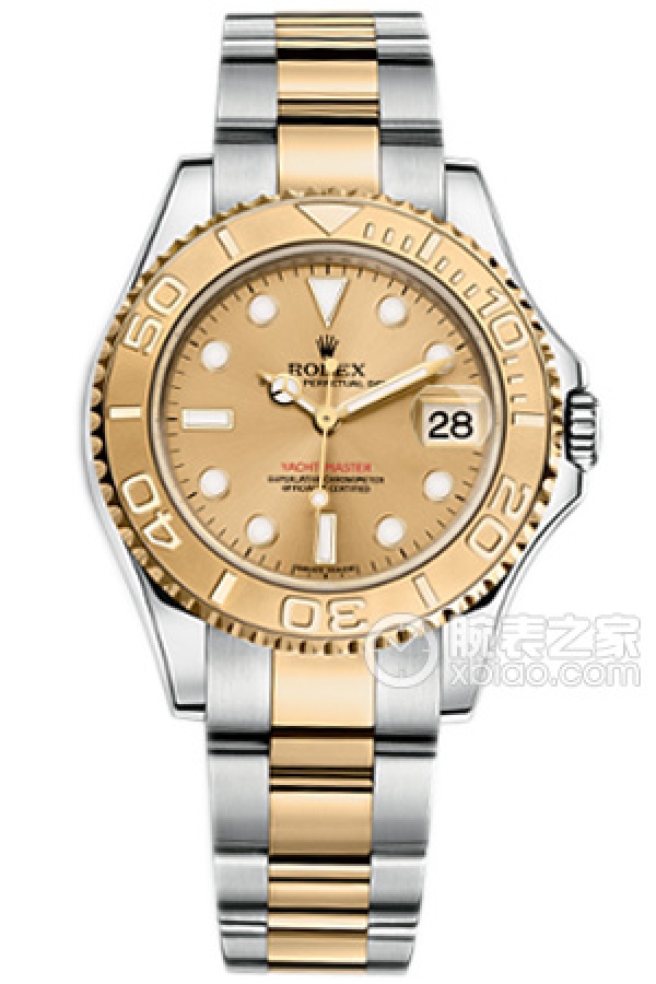 Rolex YACHT-MASTER 168623-78753 Champagne Dial