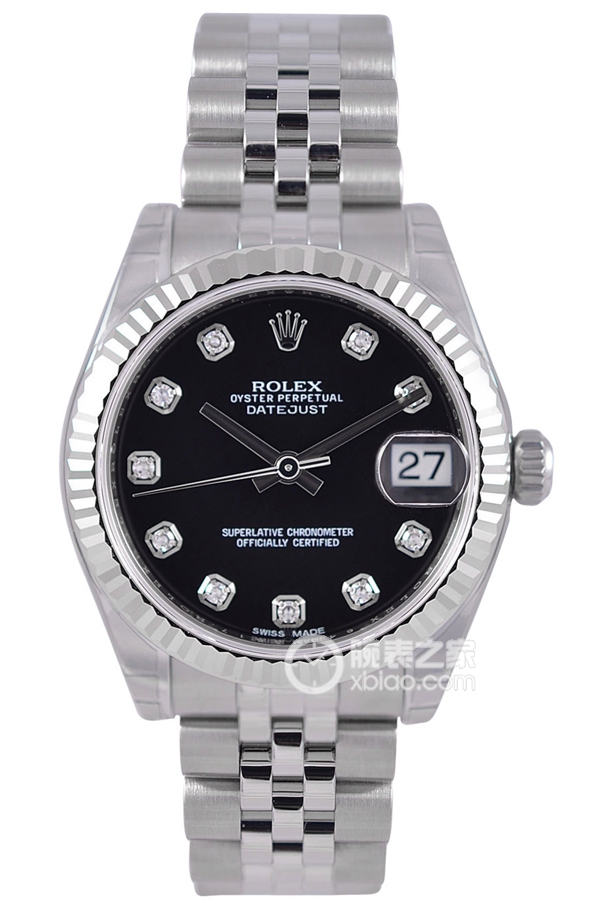 Rolex LADY-DATEJUST 178274-63160 GBlack Dial