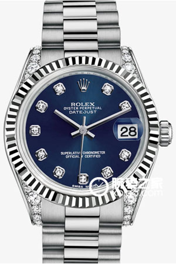 Rolex LADY-DATEJUST 178239 Blue Dial with Diamonds