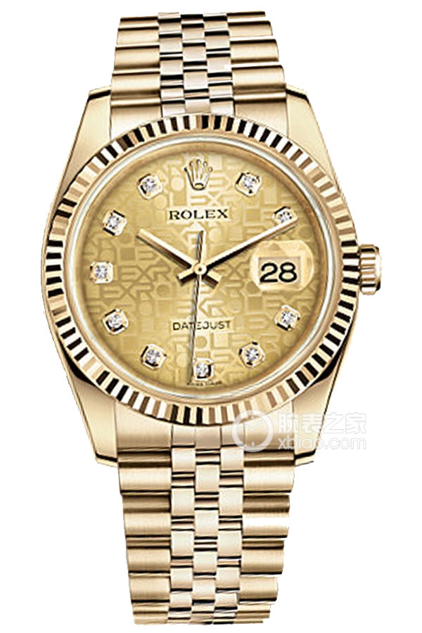 Rolex DATEJUST 116238Champagne Dialwith Diamonds
