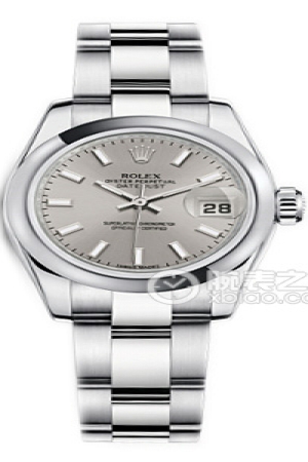 Rolex LADY-DATEJUST 179160-72130 Silver Dial with Oyster Bracelet