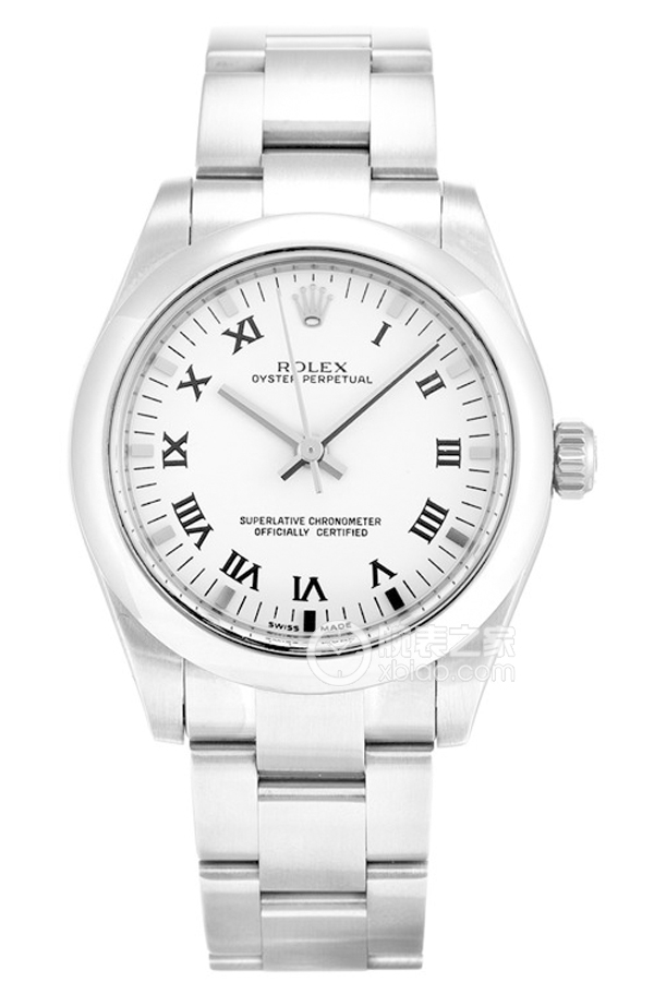 Rolex OYSTER PERPETUAL 177200 White Dial with Roman Numerals