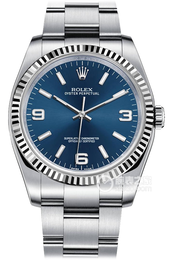 Rolex OYSTER PERPETUAL 116034 Blue Dial