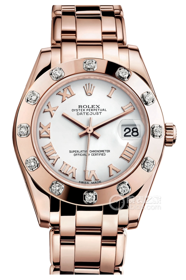Rolex PEARLMASTER 81315 White Dial