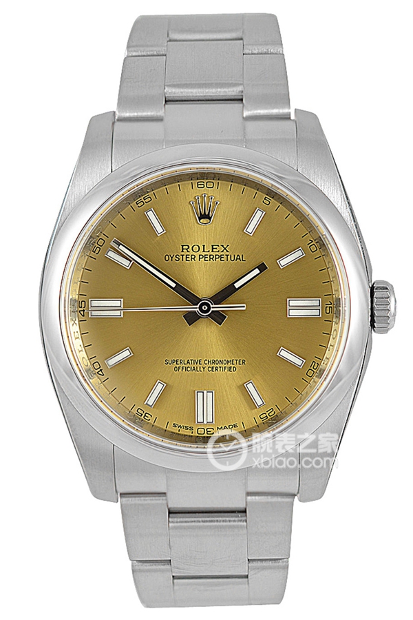 Rolex OYSTER PERPETUAL m116000-0011 White Grape Dial