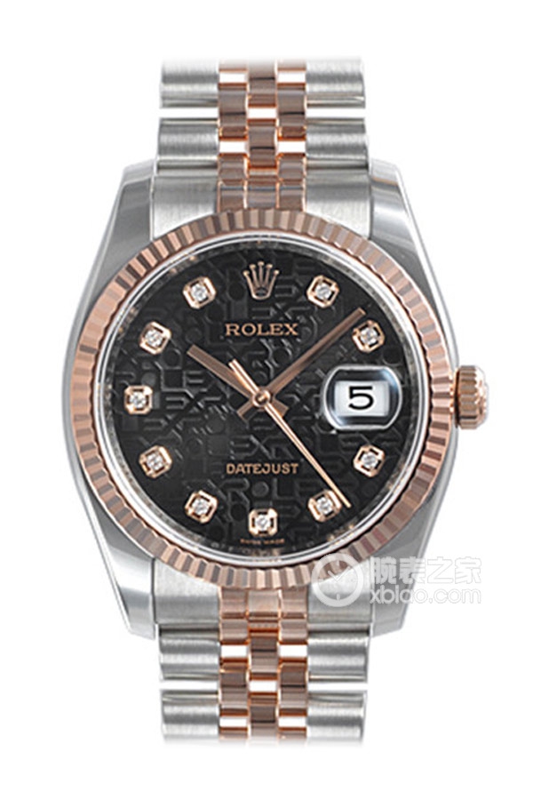 Rolex DATEJUST 116231-G-63201 Black Stone