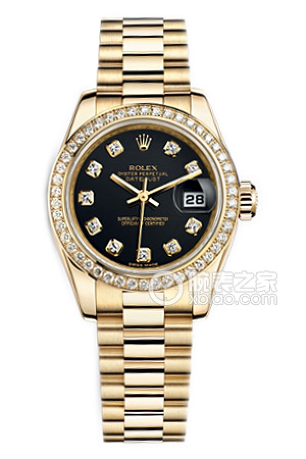 Rolex LADY-DATEJUST 179138-83138 GBlack Dial