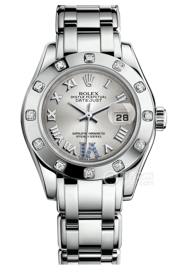 Rolex PEARLMASTER 80319Silver Dial
