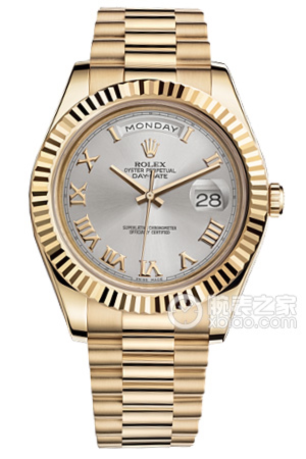 Rolex DAY-DATE 218238-83218 Silver Dial