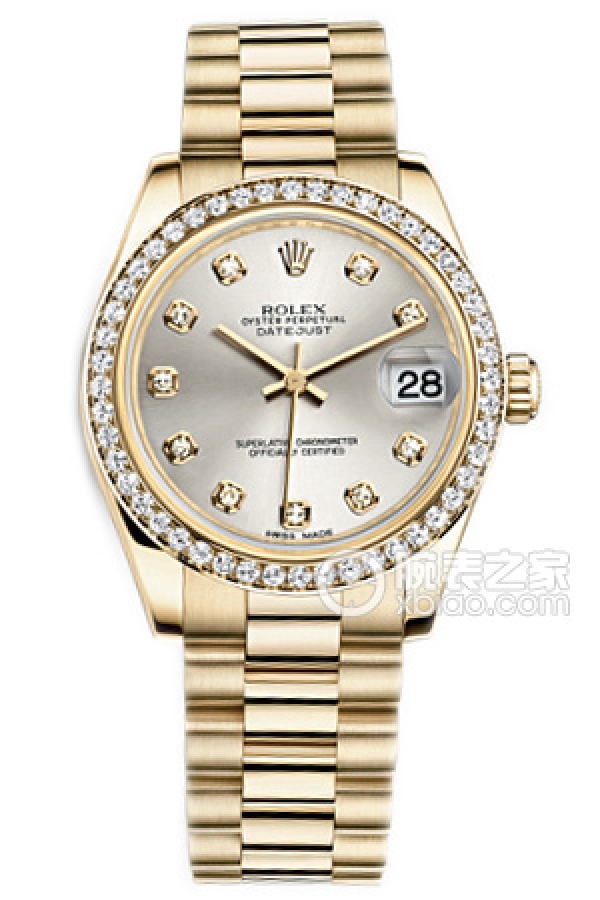 Rolex LADY-DATEJUST 178288Silver Dialwith Diamonds
