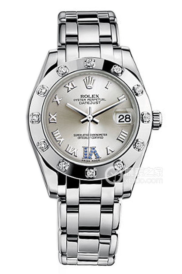 Rolex PEARLMASTER 81319Silver Dialwith Diamonds