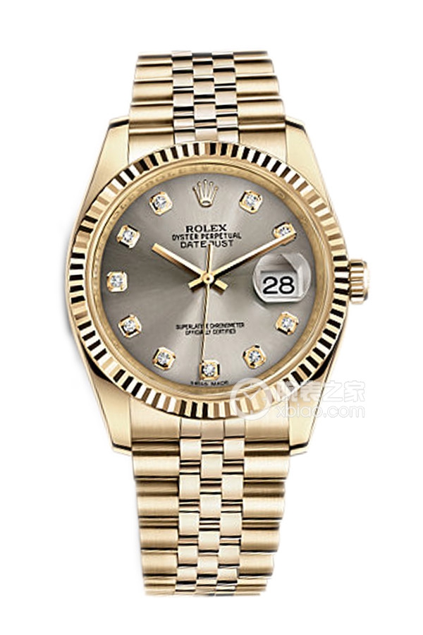 Rolex DATEJUST 116238Black Dialwith Diamonds