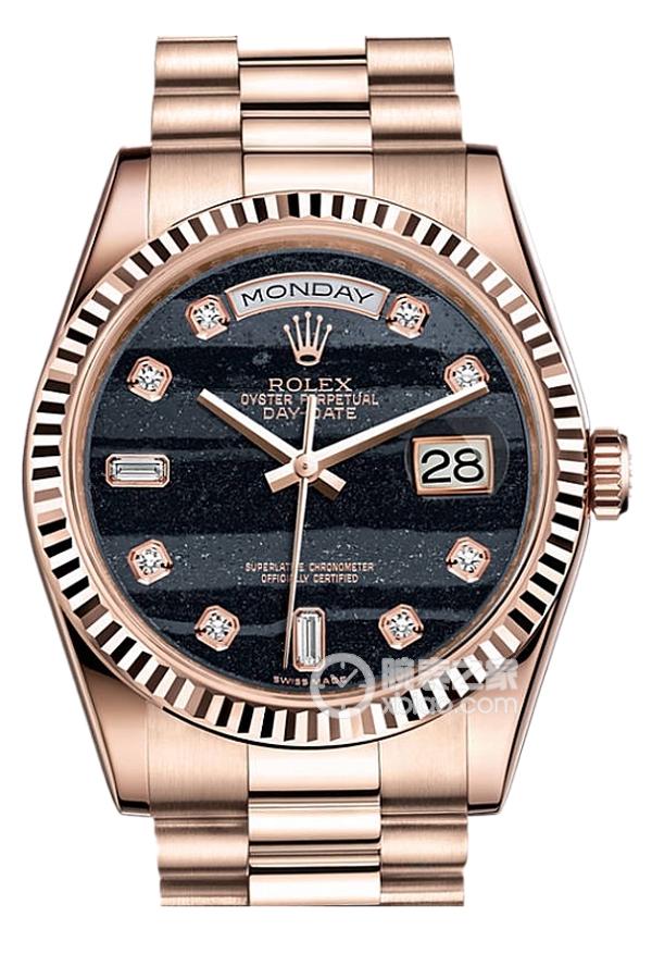 Rolex DAY-DATE 118235 Iron Ore with Diamonds