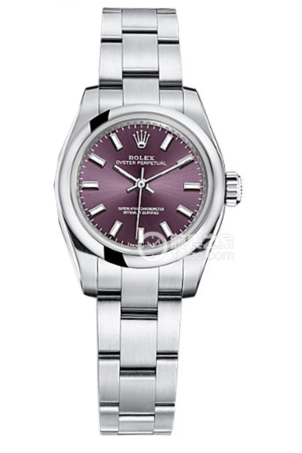 Rolex OYSTER PERPETUAL m176200-0016 Red Grape Color