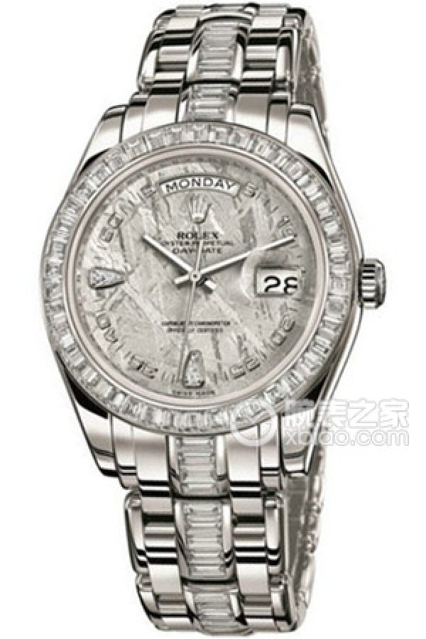 Rolex DAY-DATE 18956-74746 Square Diamond Meteorite Dial