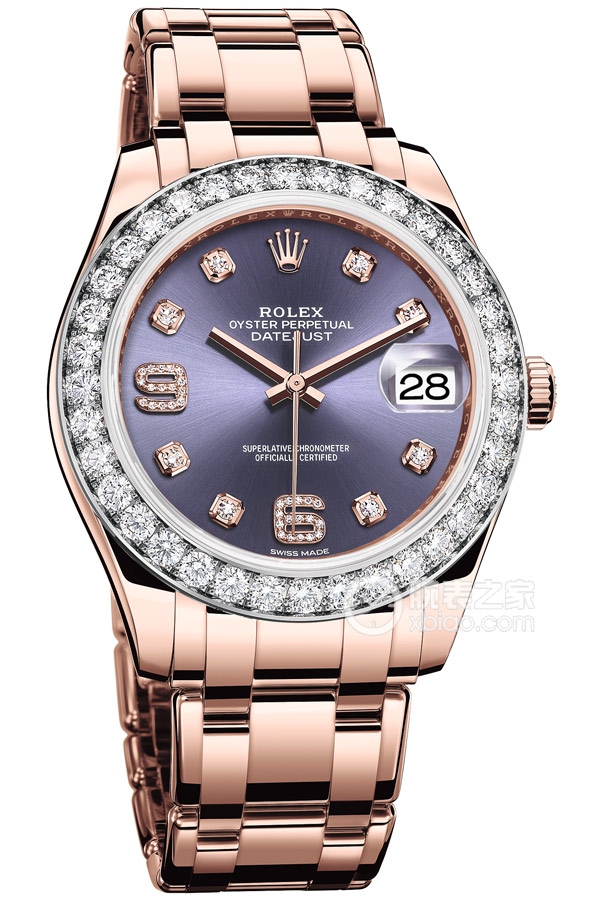 Rolex PEARLMASTER m86285-0004 Purple Dial