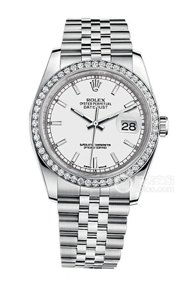 Rolex DATEJUST 116244 White Dial with Commemorative Bracelet