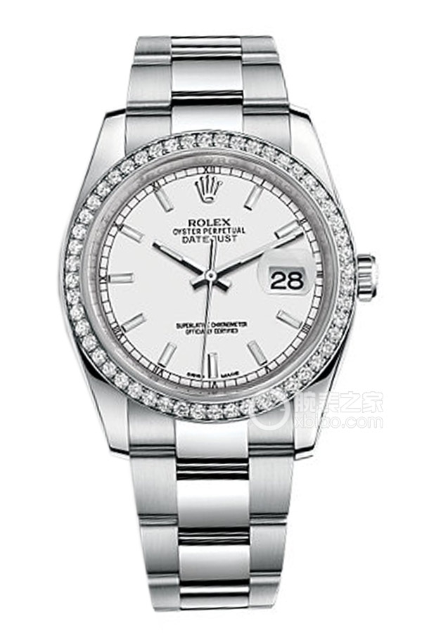 Rolex DATEJUST 116244 White Dial with Oyster Bracelet