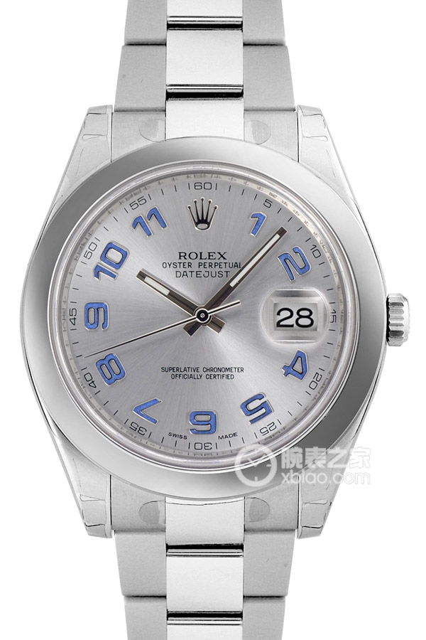 Rolex DATEJUST 116300 Rhodium White Arabic Numerals