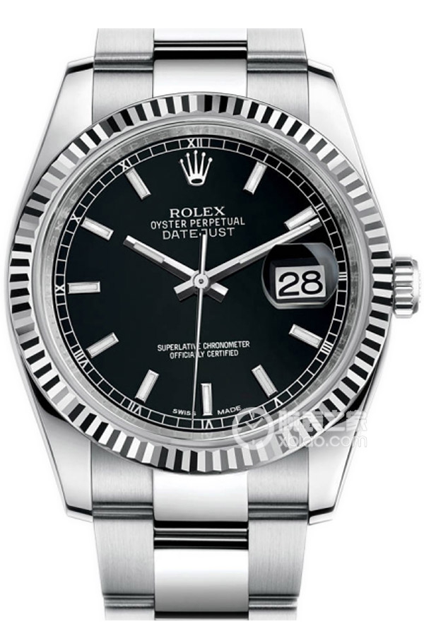 Rolex DATEJUST 116334-Black Dial