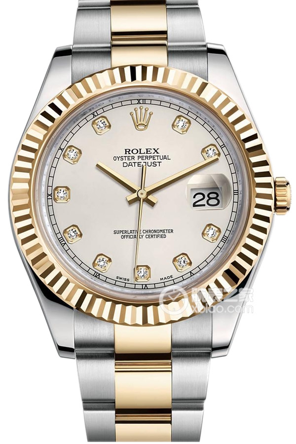 Rolex DATEJUST 116238Silver Dialwith Diamonds