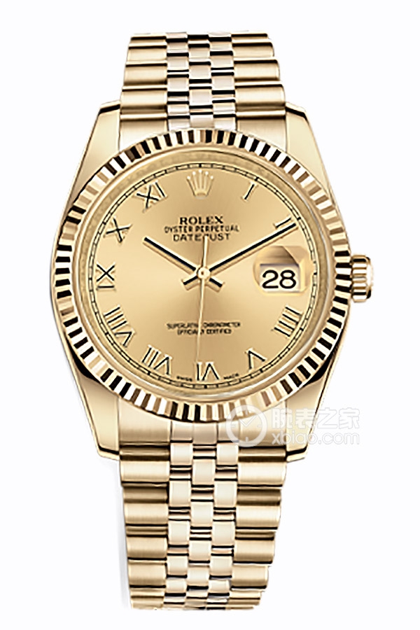 Rolex DATEJUST 116238Gold Dial