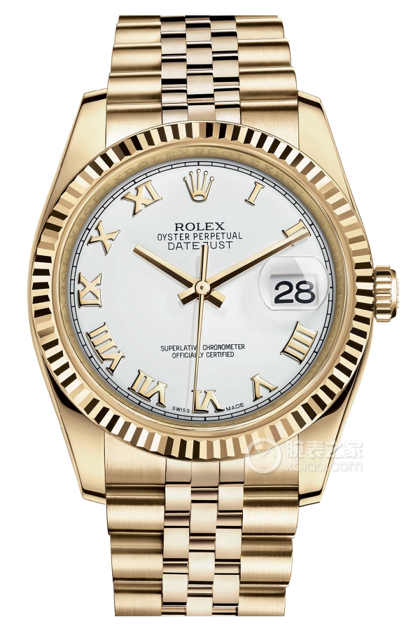 Rolex DATEJUST 116238 White Dial with Roman Numerals