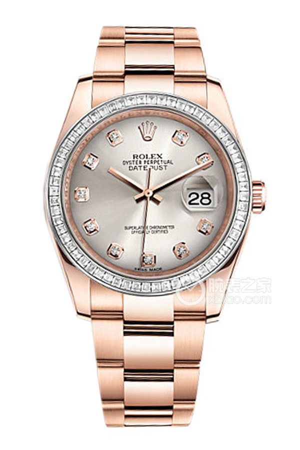 Rolex DATEJUST 116285Silver Dialwith Diamonds