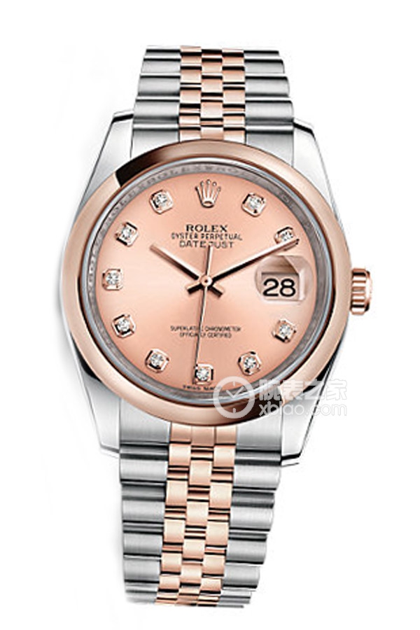 Rolex DATEJUST 116201-63601 Pink Dial