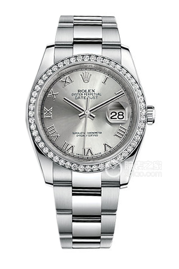 Rolex DATEJUST 116244 Silver Dial with Roman Numerals