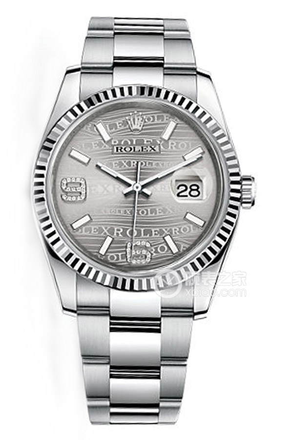 Rolex DATEJUST 116234Silver Dialwith Diamonds