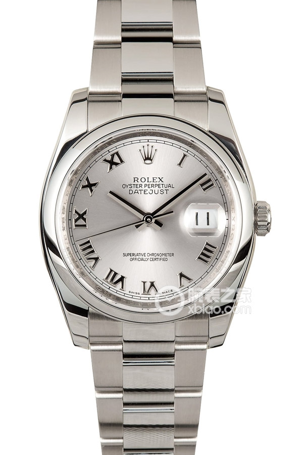 Rolex DATEJUST 116200-0062 Silver Dial with Roman Numerals
