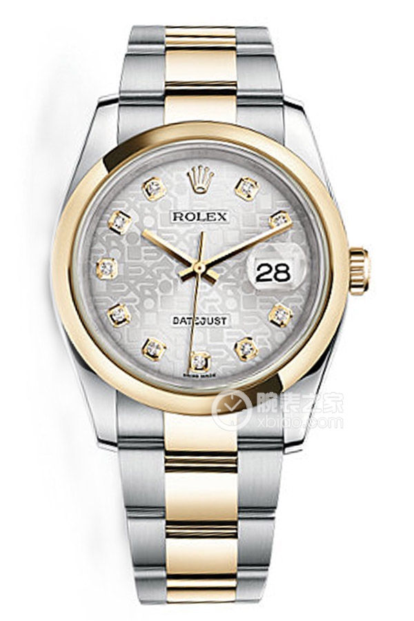 Rolex DATEJUST 116203(Silver Floral Dial)