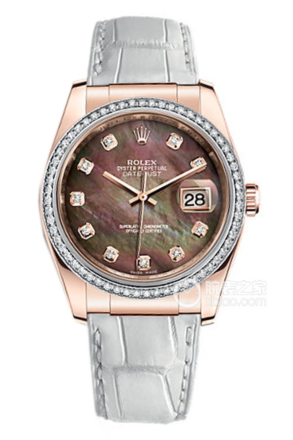 Rolex DATEJUST 116185黑贝母盘