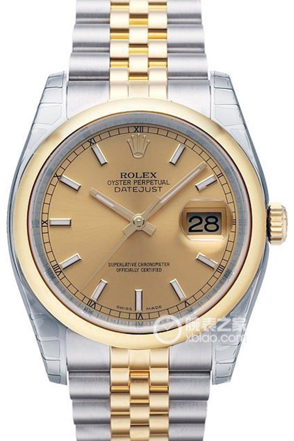 Rolex DATEJUST 116203Gold Dial