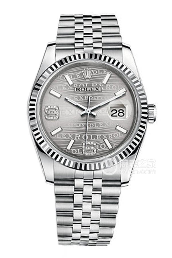 Rolex DATEJUST 116234银盘镶钻纪念表带