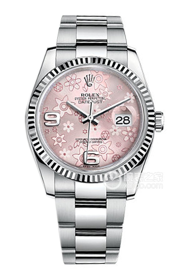 Rolex DATEJUST 116234粉色花盘