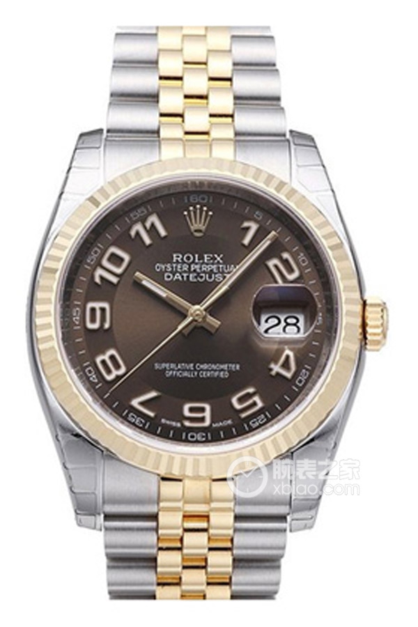 Rolex DATEJUST 116233棕盘纪念表带
