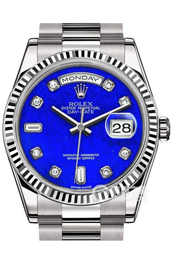 Rolex DAY-DATE 118239Blue Dialwith Diamonds