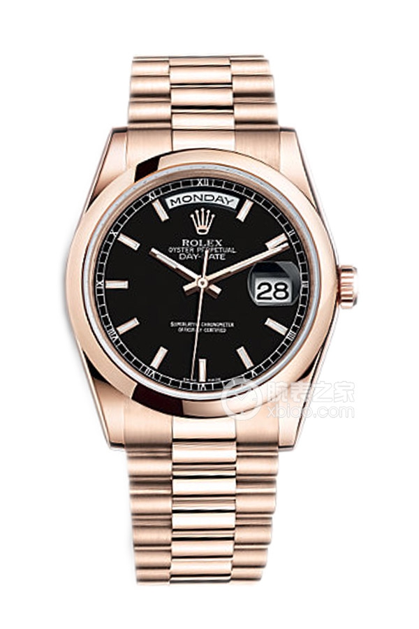 Rolex DAY-DATE 118205(Black Dial)